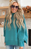 Side Slit Oversized Sweater