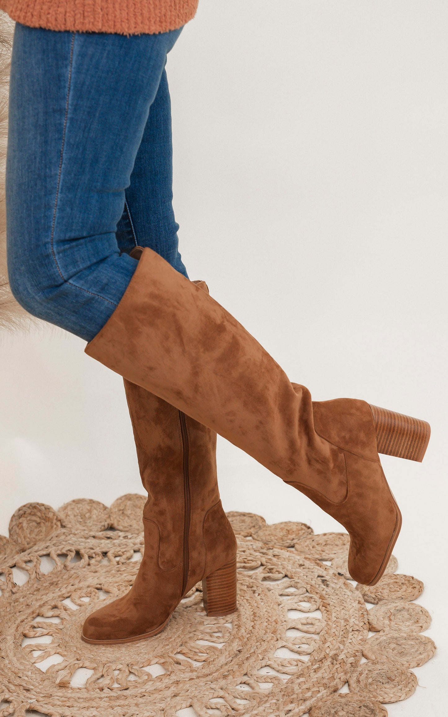 Corky Hot Date Tobacco Faux Suede Boots - Final Sale