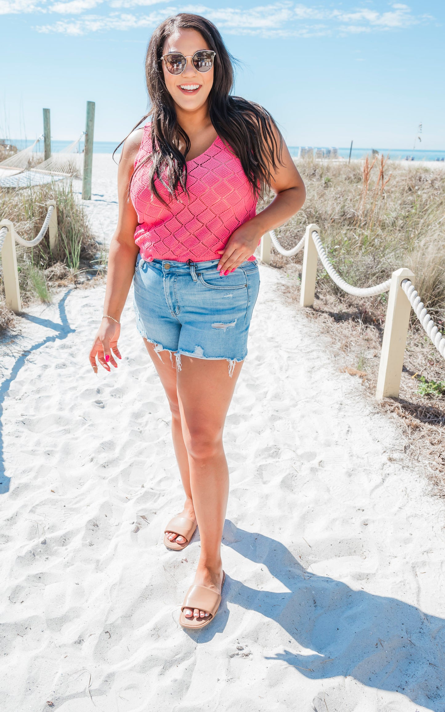The Summer Breeze Tank - Salty Wave - Final Sale