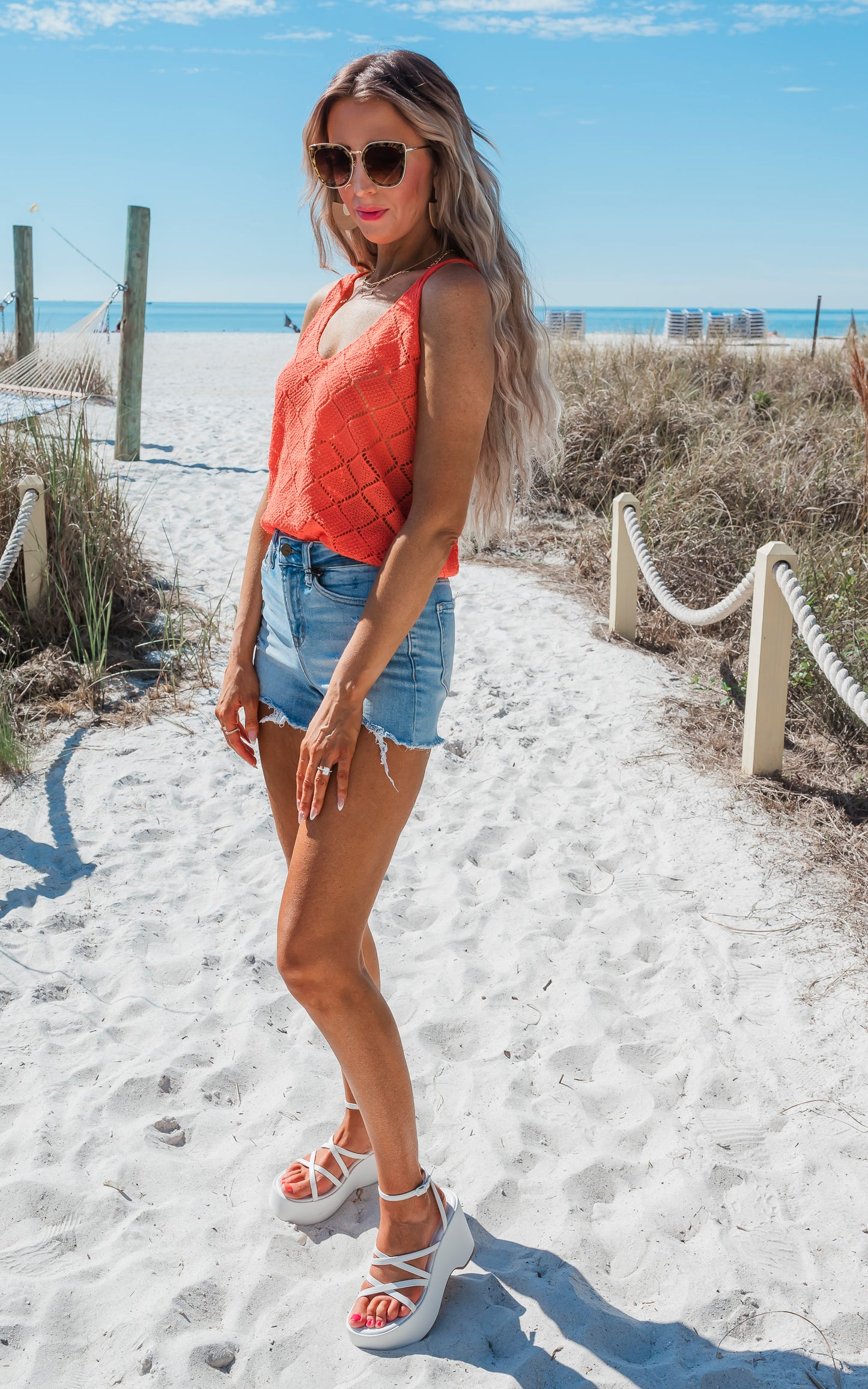 The Summer Breeze Tank - Salty Wave - Final Sale