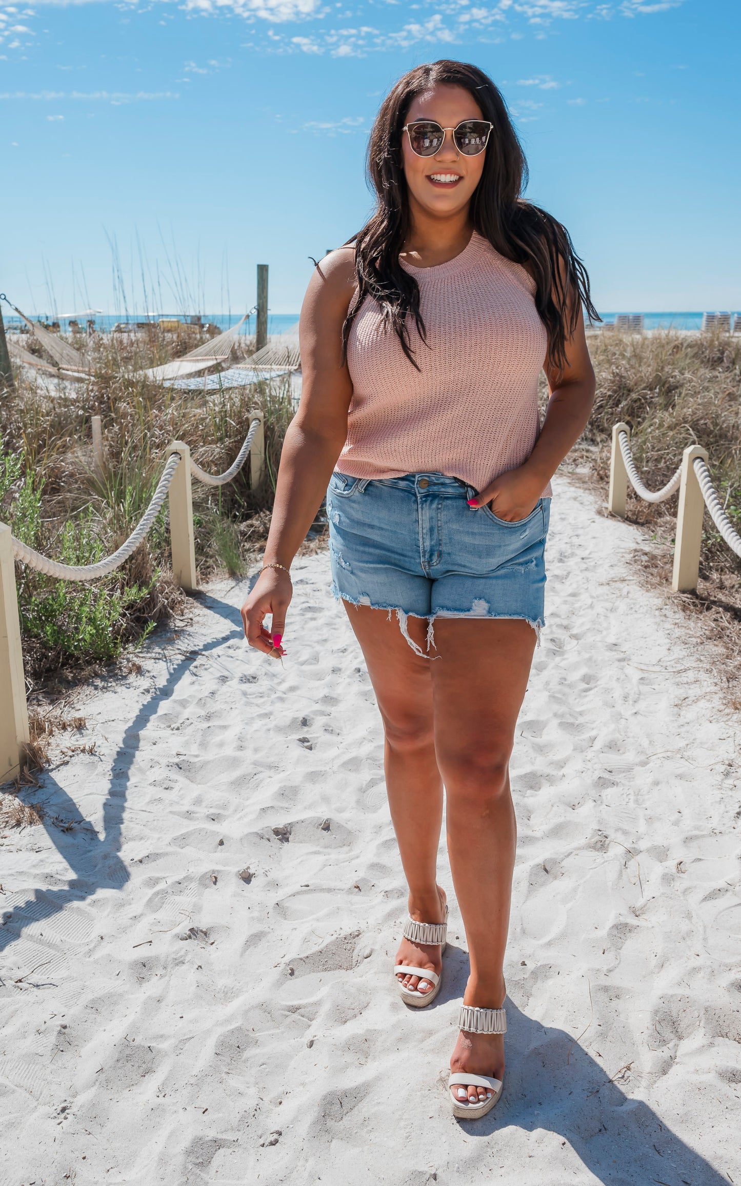 Summer Sweater Halter Tank Top by Salty Wave - Part 2 - Final Sale