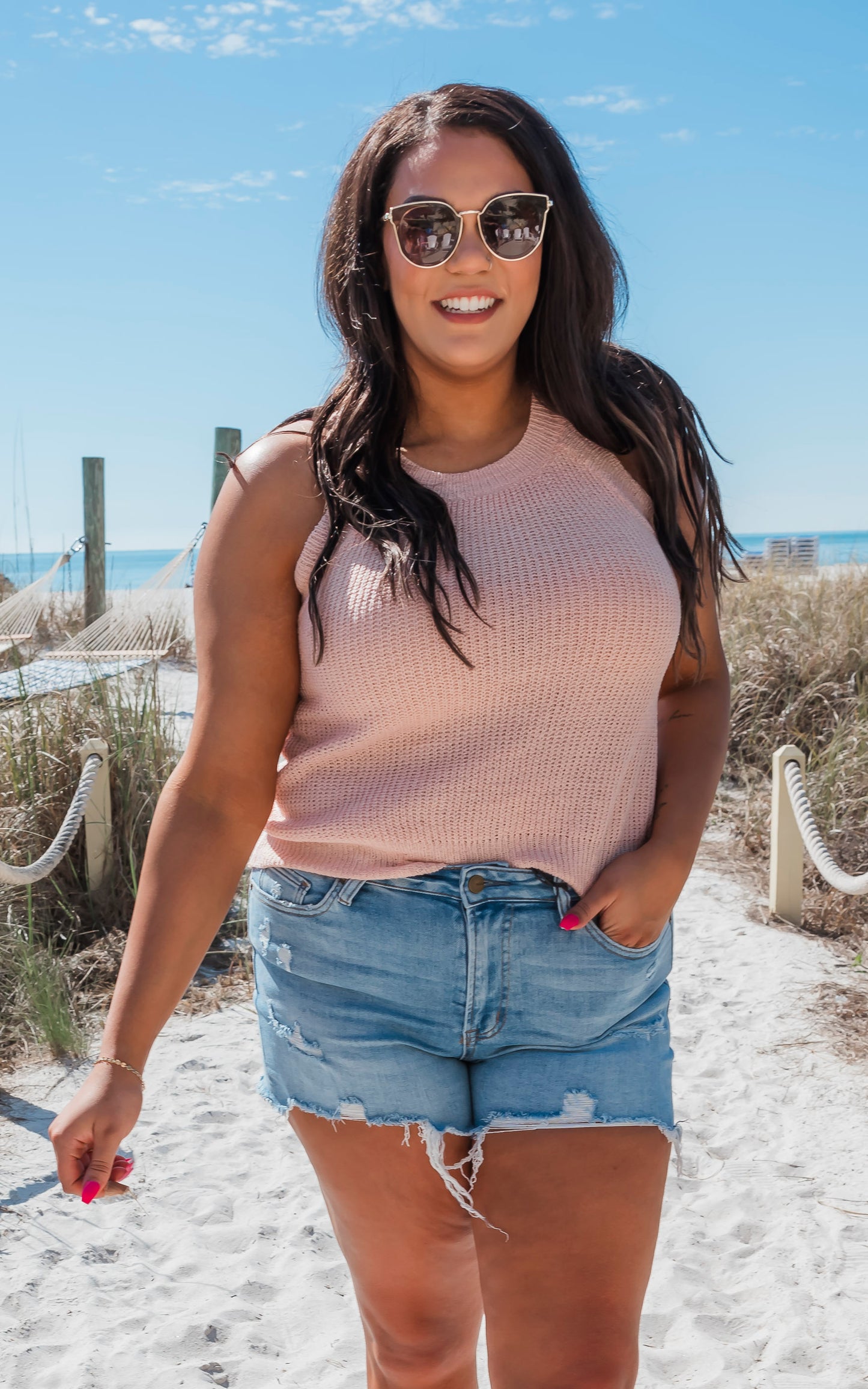 Summer Sweater Halter Tank Top by Salty Wave - Part 2 - Final Sale