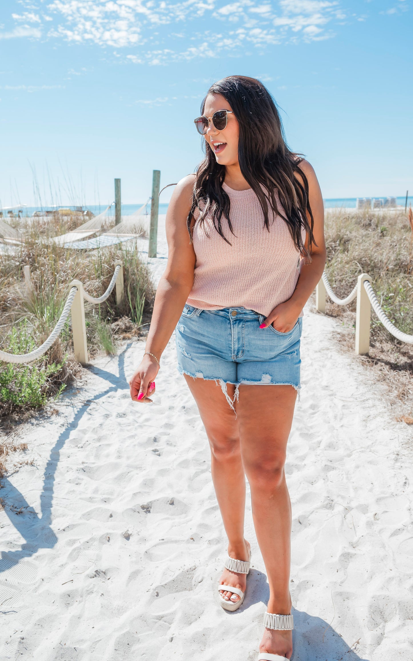 Summer Sweater Halter Tank Top by Salty Wave - Part 2 - Final Sale