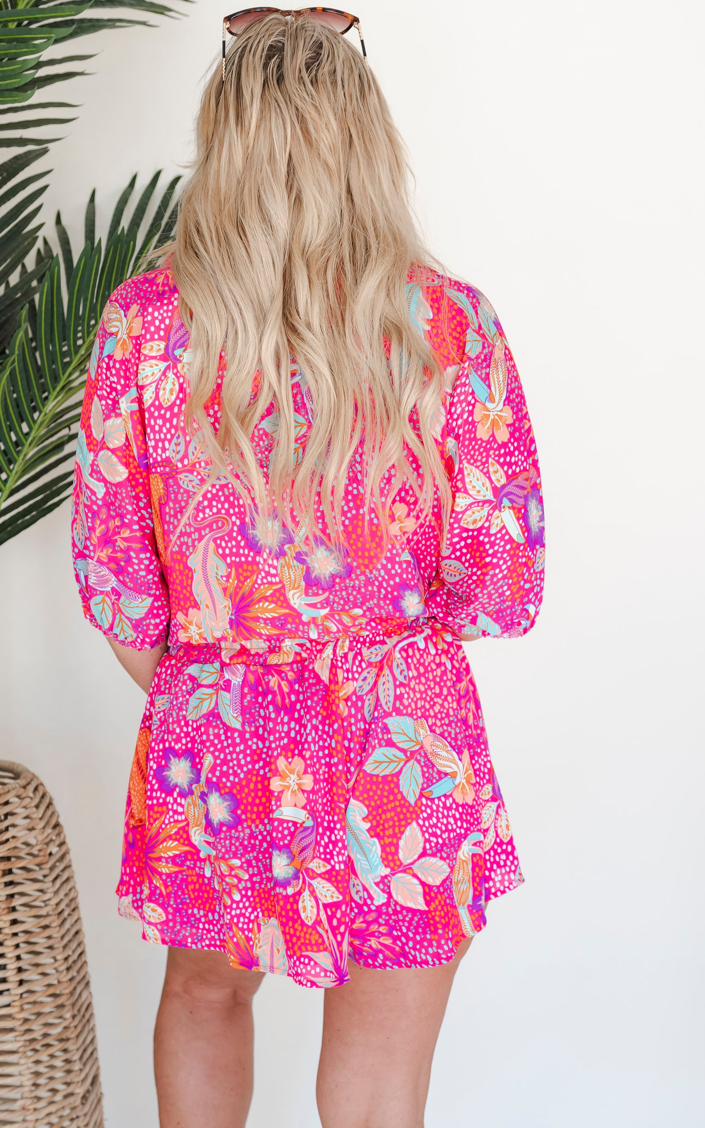 Lulu Jungle Party Swing Shorts** - Final Sale