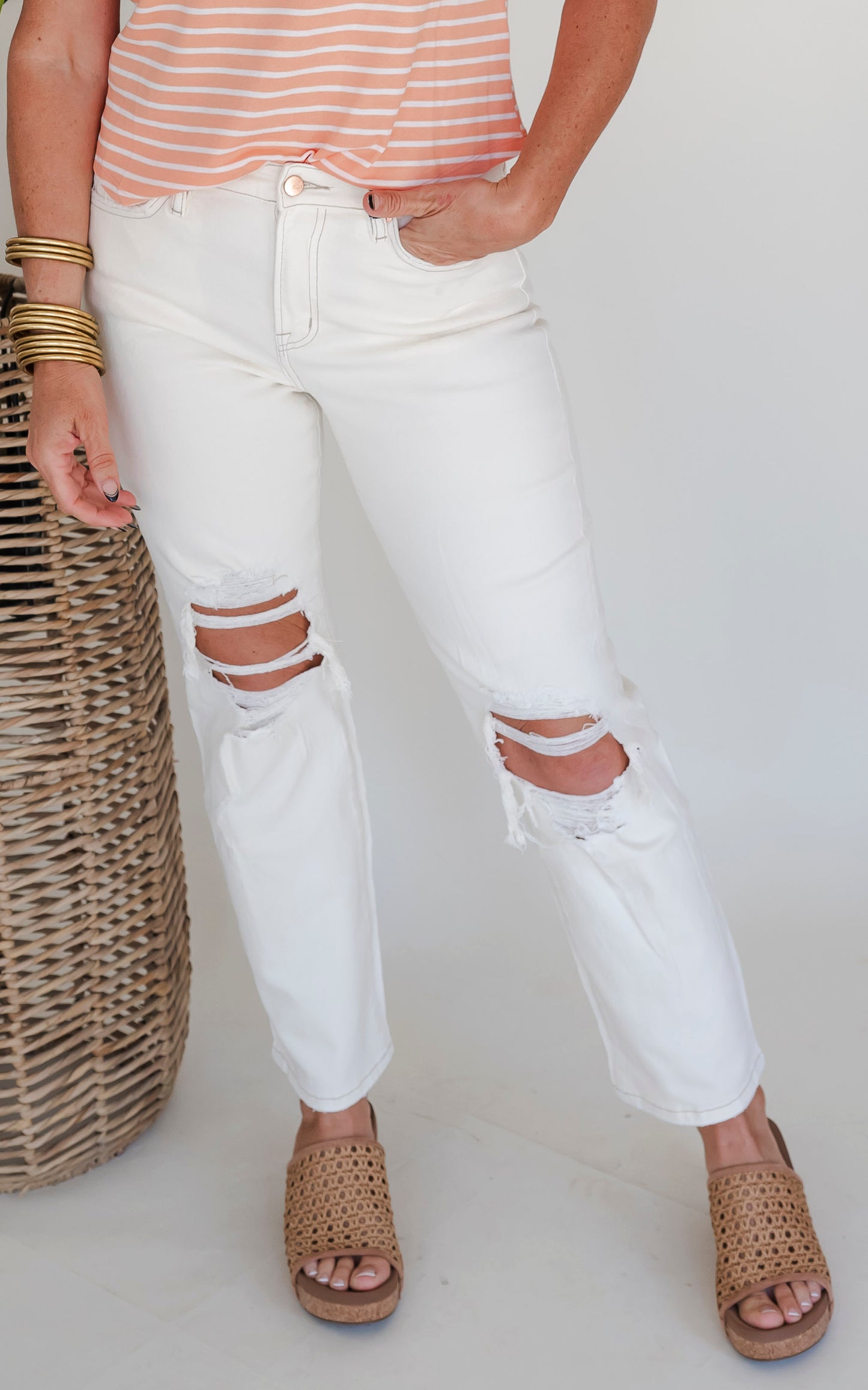 MICA | Nekeas Super High Dad Denim Jean -Final Sale