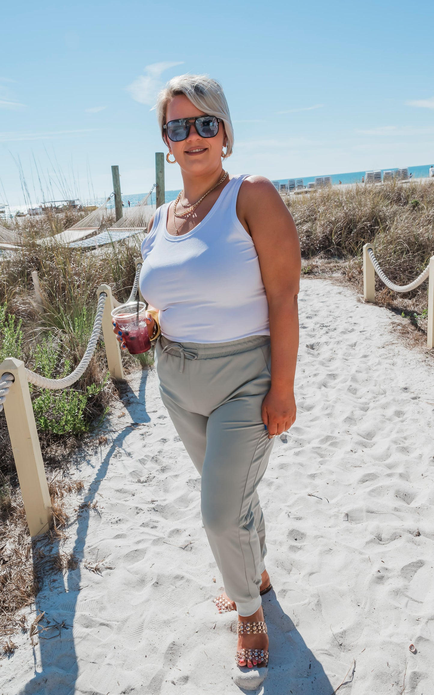 Sage Everyday Joggers by Salty Wave