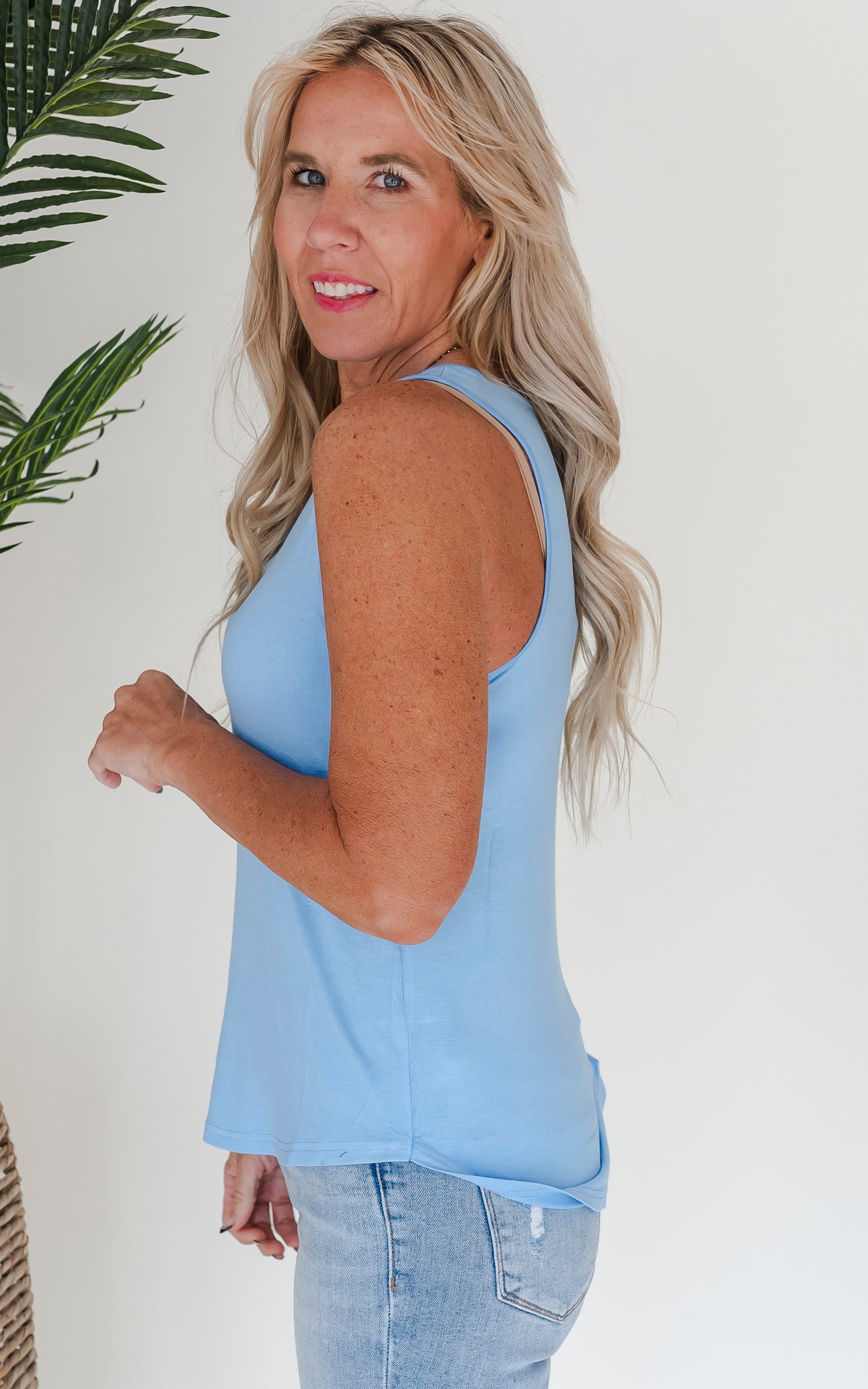 The Perfect V Tank Top by Salty Wave *FINAL SALE