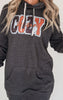 Cozy Season Dark Grey Graphic Hoodie - Final Sale