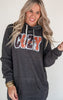 Cozy Season Dark Grey Graphic Hoodie - Final Sale