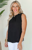 Ruffle Sleeveless Top - Final Sale**
