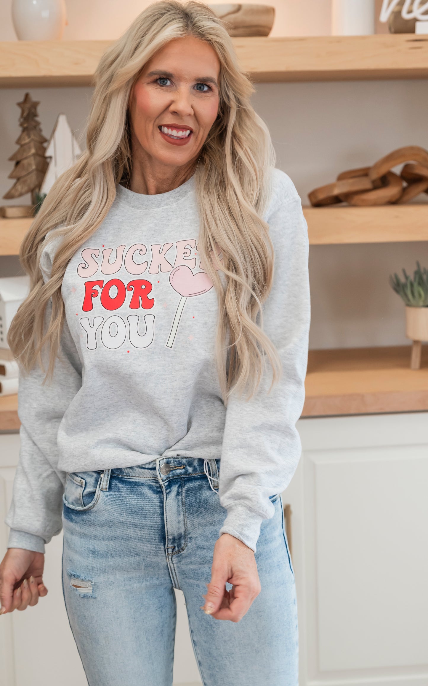 Sucker for Your Crewneck Sweatshirt