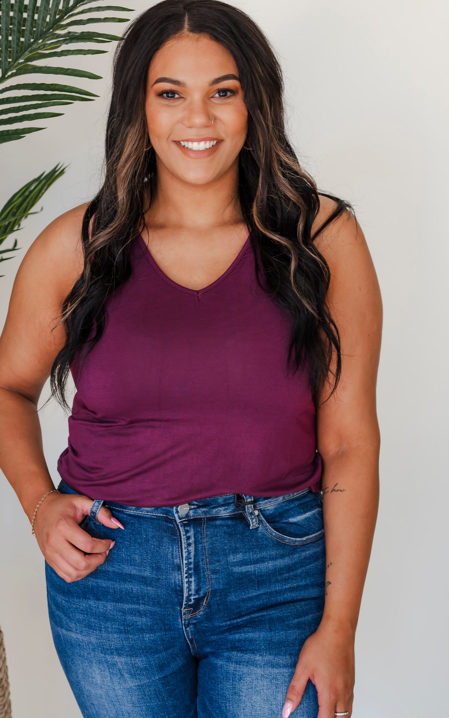 The Perfect V Tank Top by Salty Wave *FINAL SALE