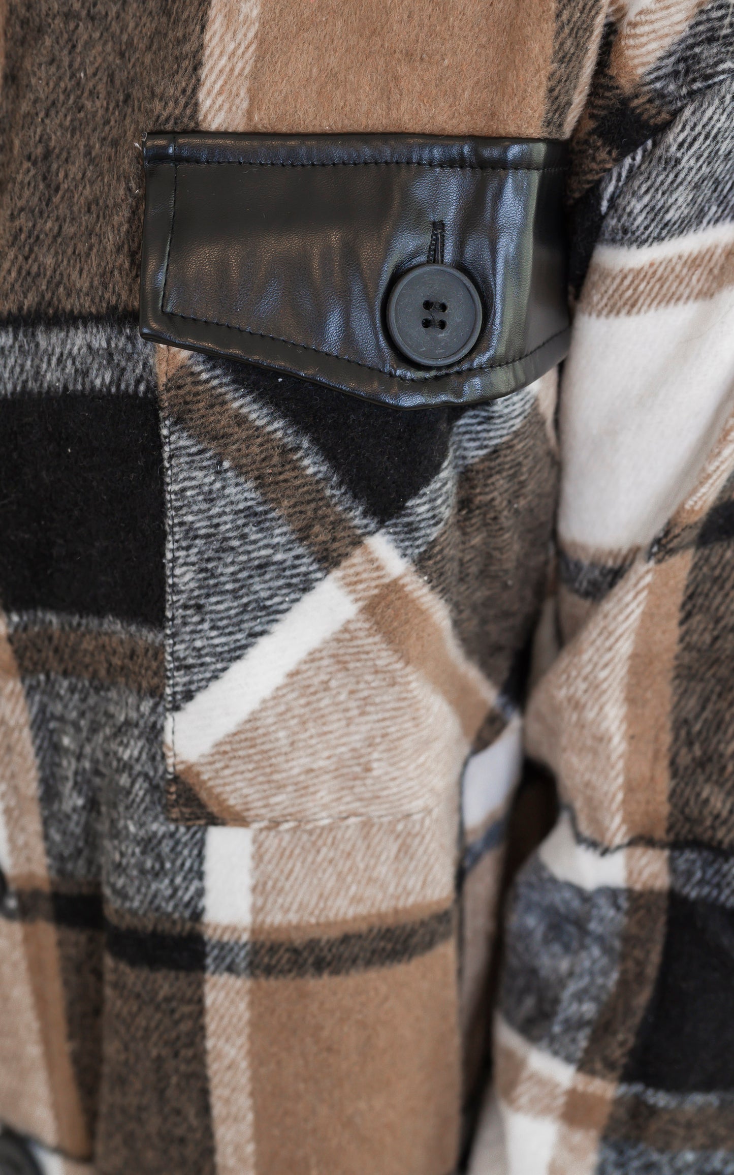 Rustic Retreat Plaid Shacket** - Final Sale