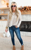 Ribbed Dolman Long Sleeve Sweater