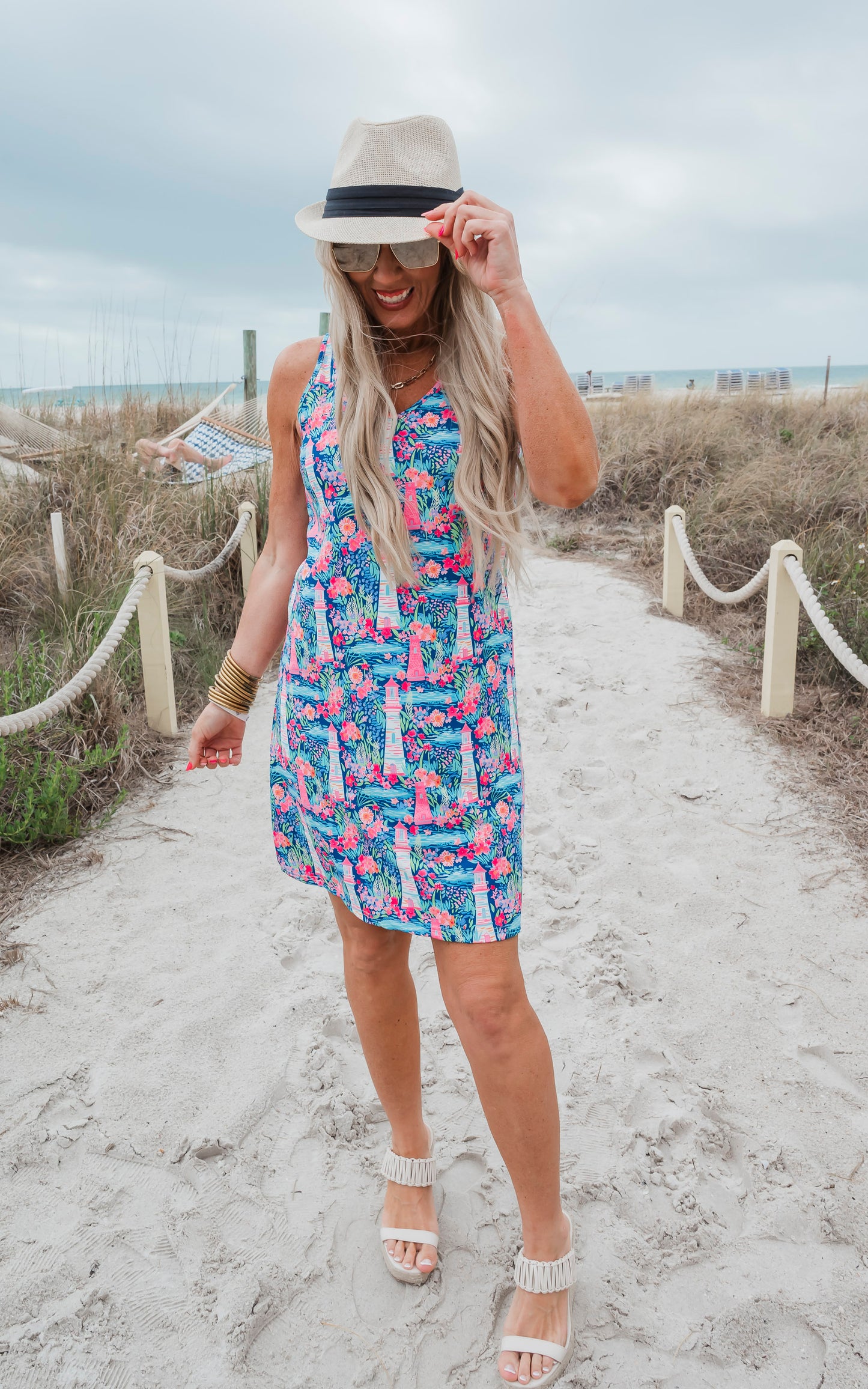 The Bella Everyday Summer Lighthouse Dress by Salty Wave*-FINAL SALE
