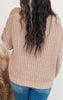 V-Neck Cropped Chanille Sweater | POL - Final Sale**