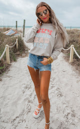 Sun Sand Bad Habit Crewneck Sweatshirt