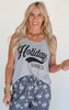 Holiday Vibes Racerback Tank ** FINAL SALE**