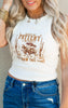 Be Patient Im from the 1900's Micro Rib Racer Tank Top - Final Sale