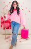 Sweetheart Knit Sweater**
