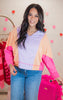 Popping that Color Long Sleeve Knit Top* - Final Sale