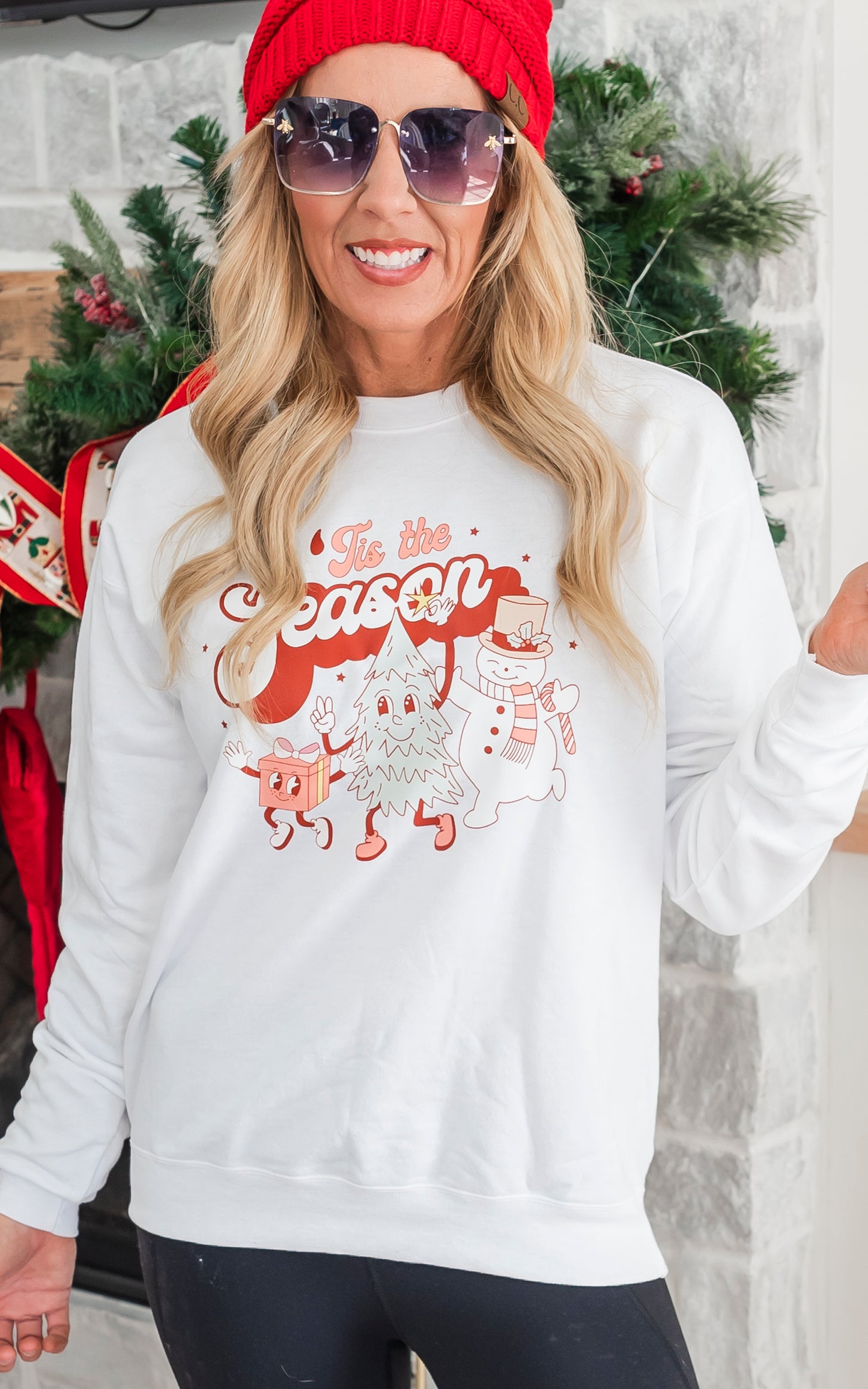 christmas graphic hoodie