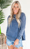 MICA | The Gigi High Rise Patched Denim Shorts* - Final Sale