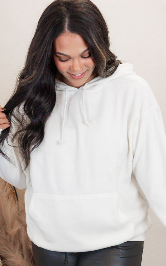Brushed Oversized Hoodie - Final Sale