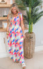 A Kaleidoscope of Color Maxi Dress