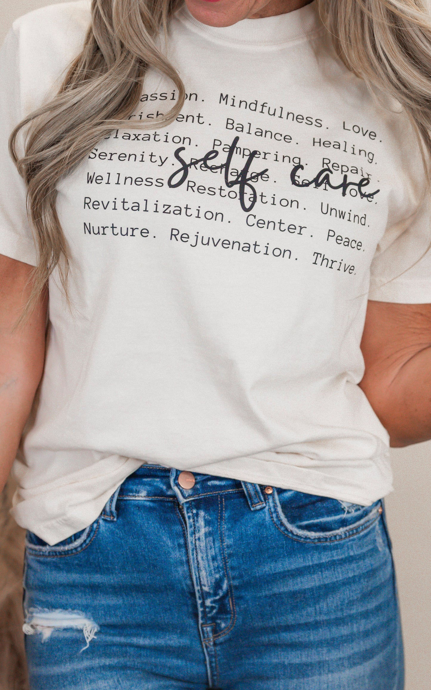 Self Love is.. Garment Dyed Graphic T-shirt