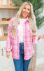 The Pink Plaid Flannel by Salty Wave