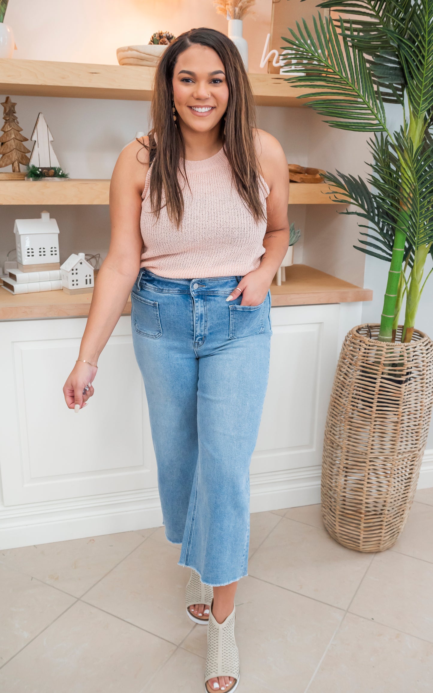 Summer Sweater Halter Tank Top by Salty Wave - Part 2 - Final Sale