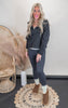 Half Zip Sweatshirt With Funnel Neck - Final Sale