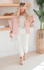 The Helena Mid Rise Straight Leg w/ Slit Denim Jeans - Final Sale