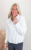 Half Zip Sweatshirt With Funnel Neck - Final Sale