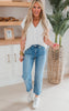 white solid top