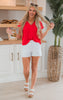 red solid top
