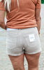 Perfect for You Acid Wash Frayed Cutoff Denim Shorts | Zenana - Final Sale