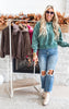 Totally Huggable Mineral Wash Fleece Hoodie  Part 2