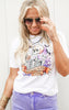 Nightmare before Coffee Garment Dyed Graphic T-shirt - Final Sale**
