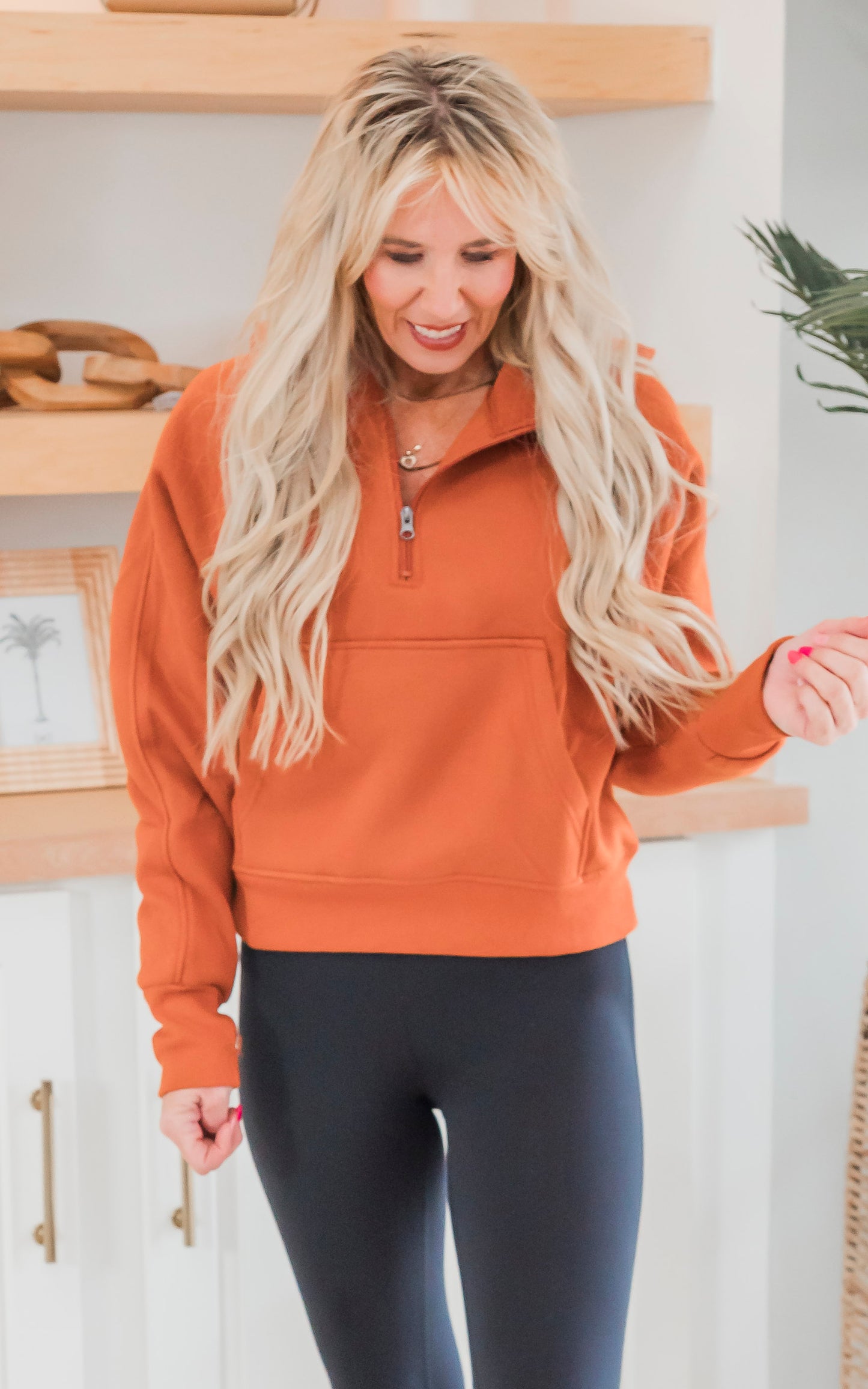 The Ava Everyday Cognac Hoodie by Salty Wave -FINAL SALE