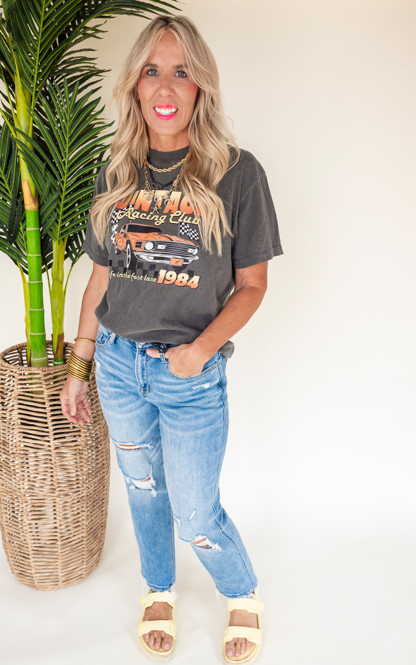 The 2.0 Holy Grail Boyfriend Distressed Denim Jean | Mica Collab w/ Bad Habit** - Final Sale
