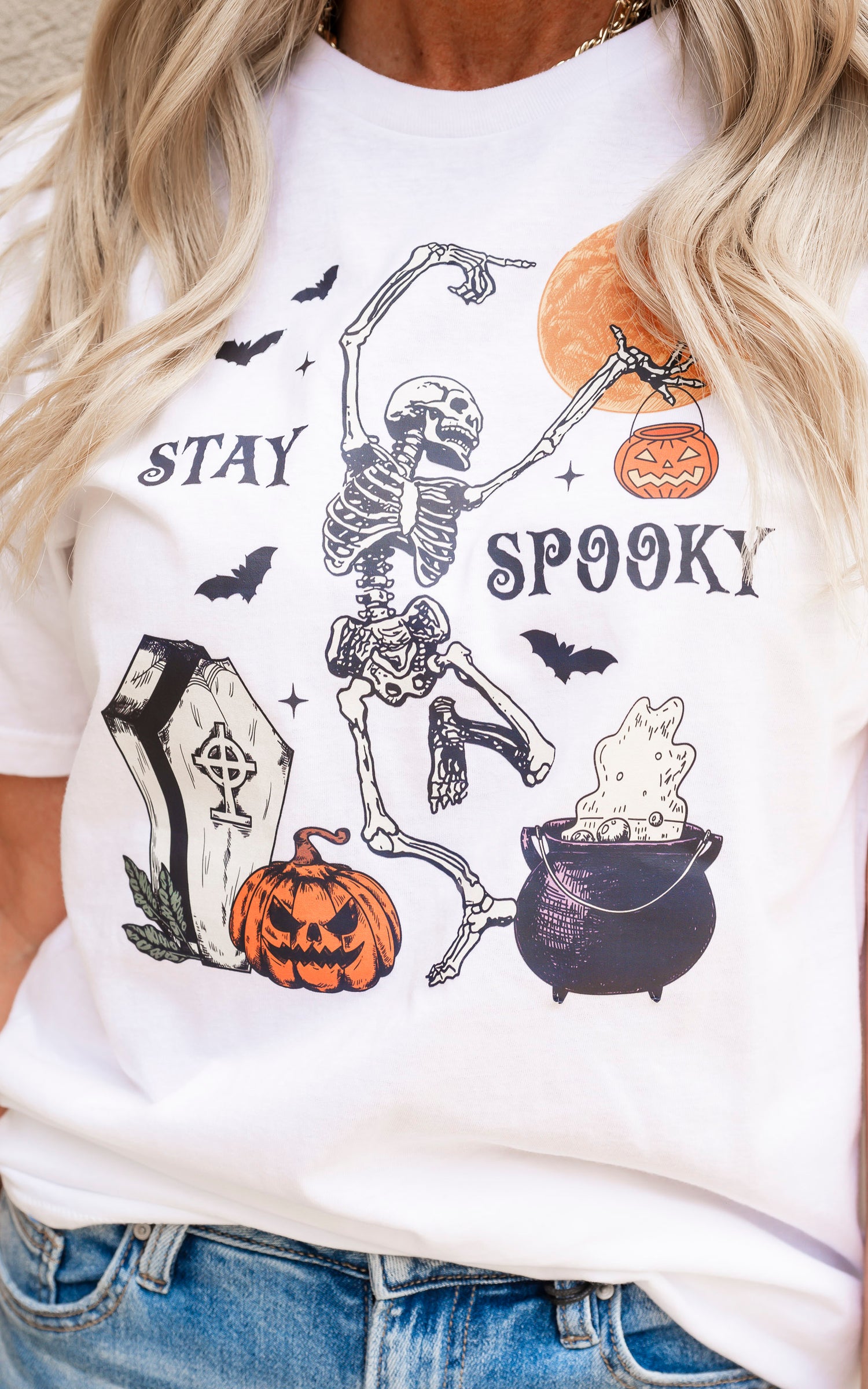 halloween graphic t-shirt