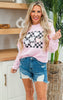 meh valentine graphic sweatshirt