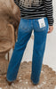 MICA | Independence High Rise Distressed Straight Denim Jean - Final Sale
