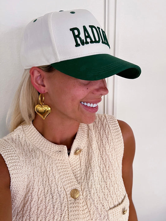 BUBBLE HEART EARRINGS**PINK FRIDAY PREORDER*