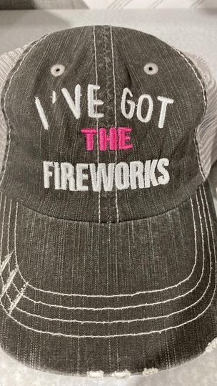 I've Got The Fireworks Hat** -Final Sale
