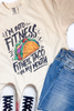 Im All About Fitness.. Fitness Taco in my Mouth Garment Dyed Graphic T-shirt - Final Sale