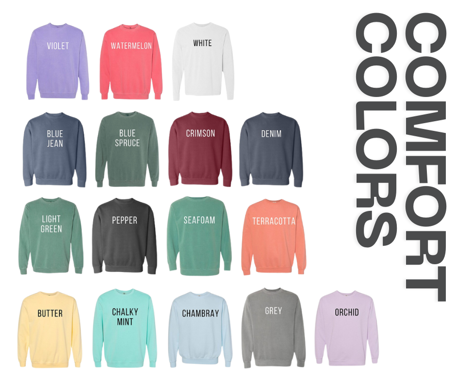 CUSTOM GAMEDAY HAND CUT CARDIGAN | COMFORT COLOR (FOLLOW THE INSTRUCTIONS) **