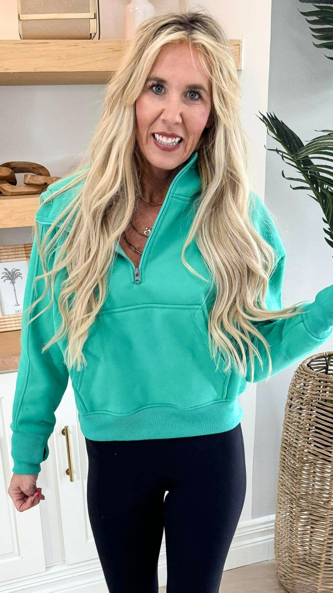 The Ava Everyday Teal Hoodie by Salty Wave - Final Sale